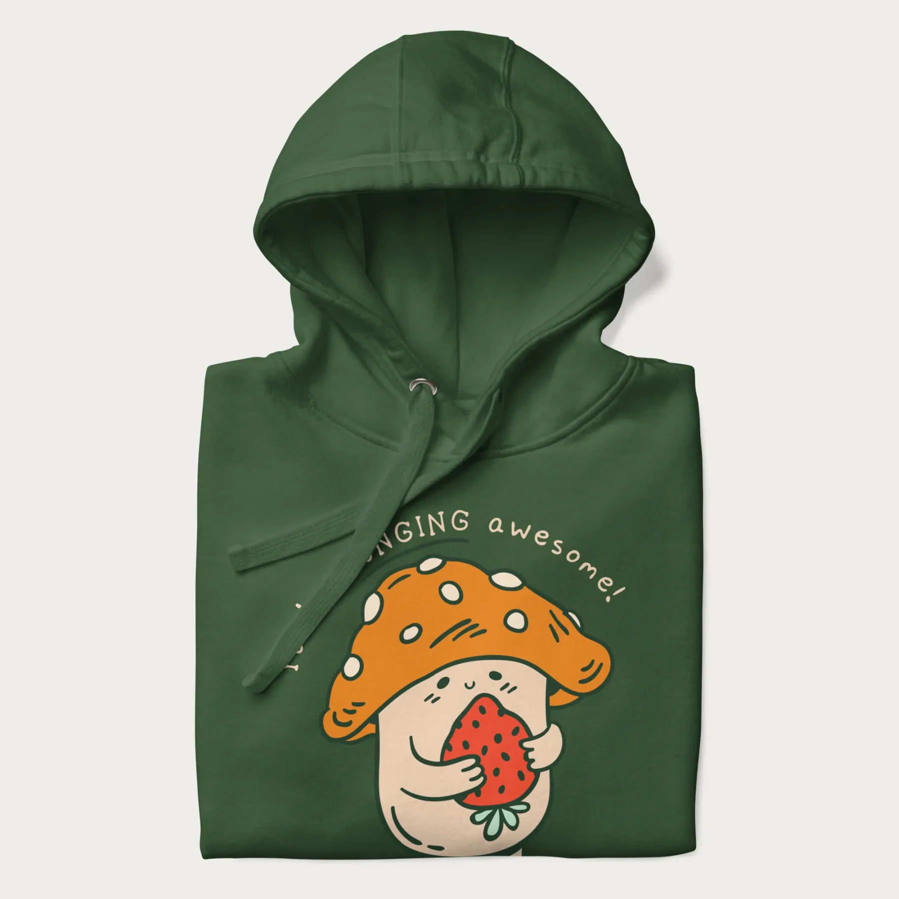 Colored You're FUNGING Awesome Cute Mushroom Hoodie