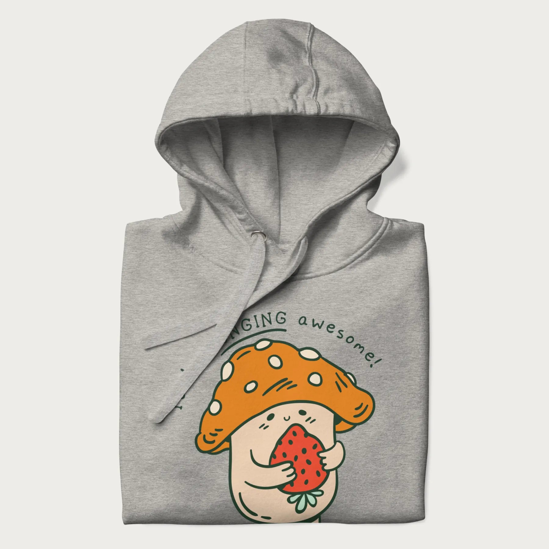 Colored You're FUNGING Awesome Cute Mushroom Hoodie