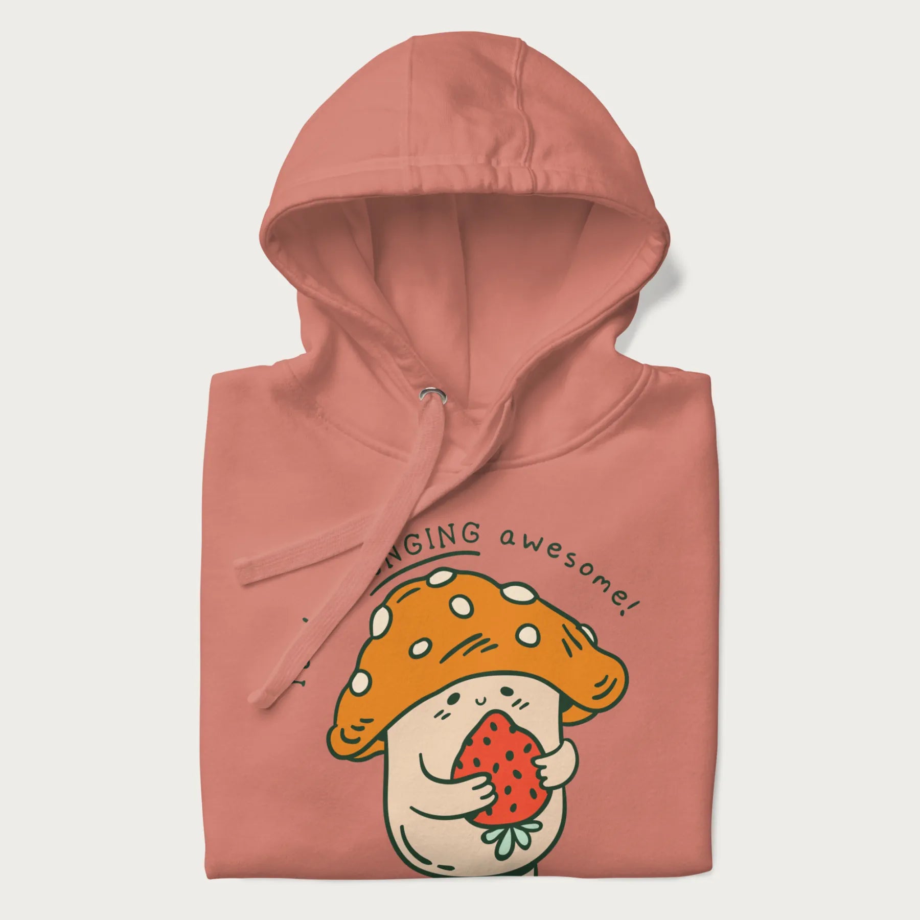 Colored You're FUNGING Awesome Cute Mushroom Hoodie