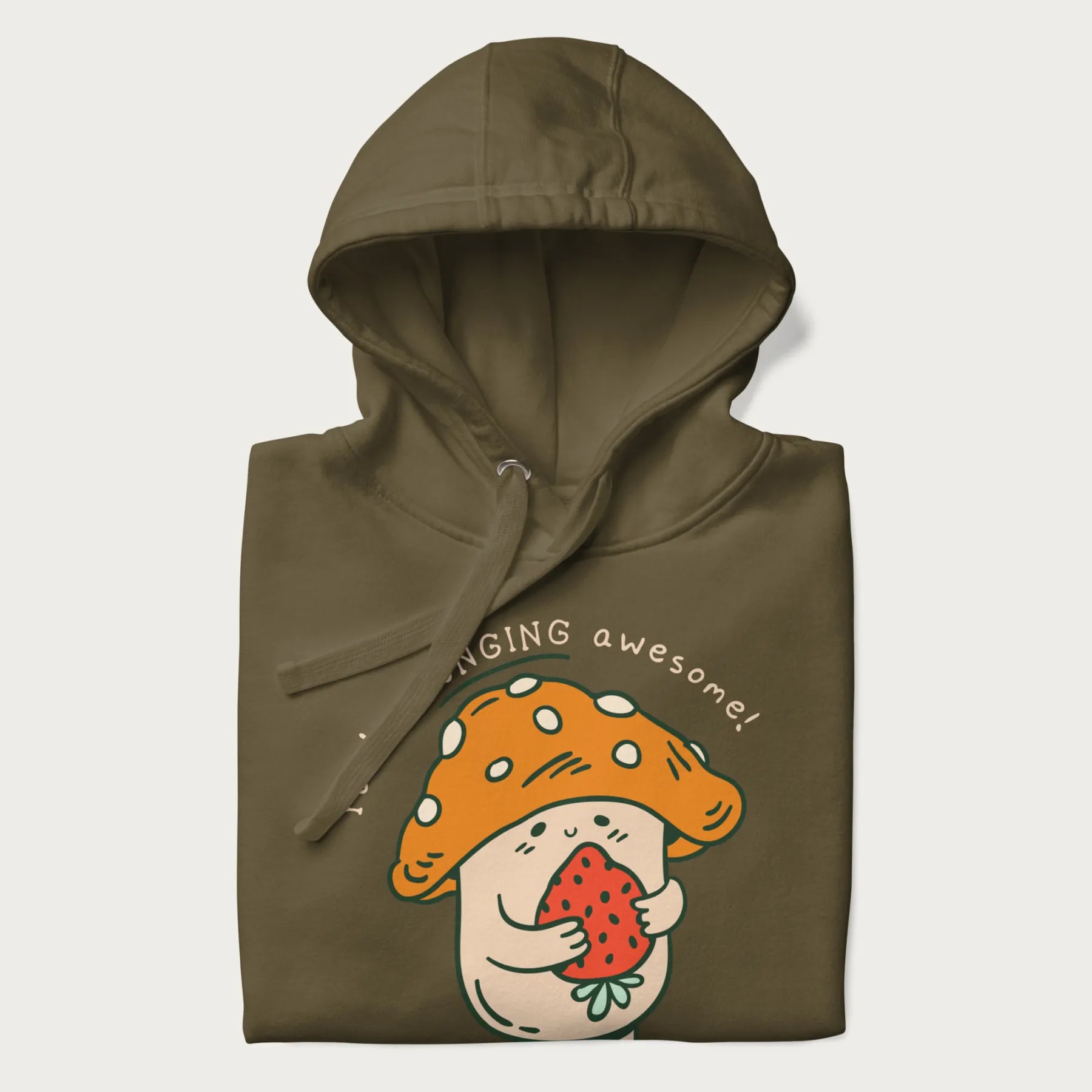 Colored You're FUNGING Awesome Cute Mushroom Hoodie