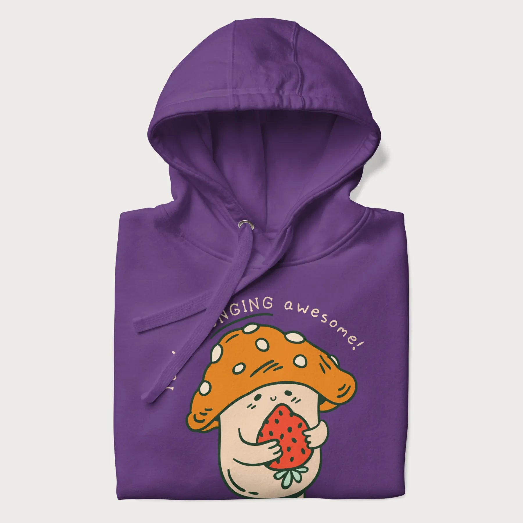 Colored You're FUNGING Awesome Cute Mushroom Hoodie
