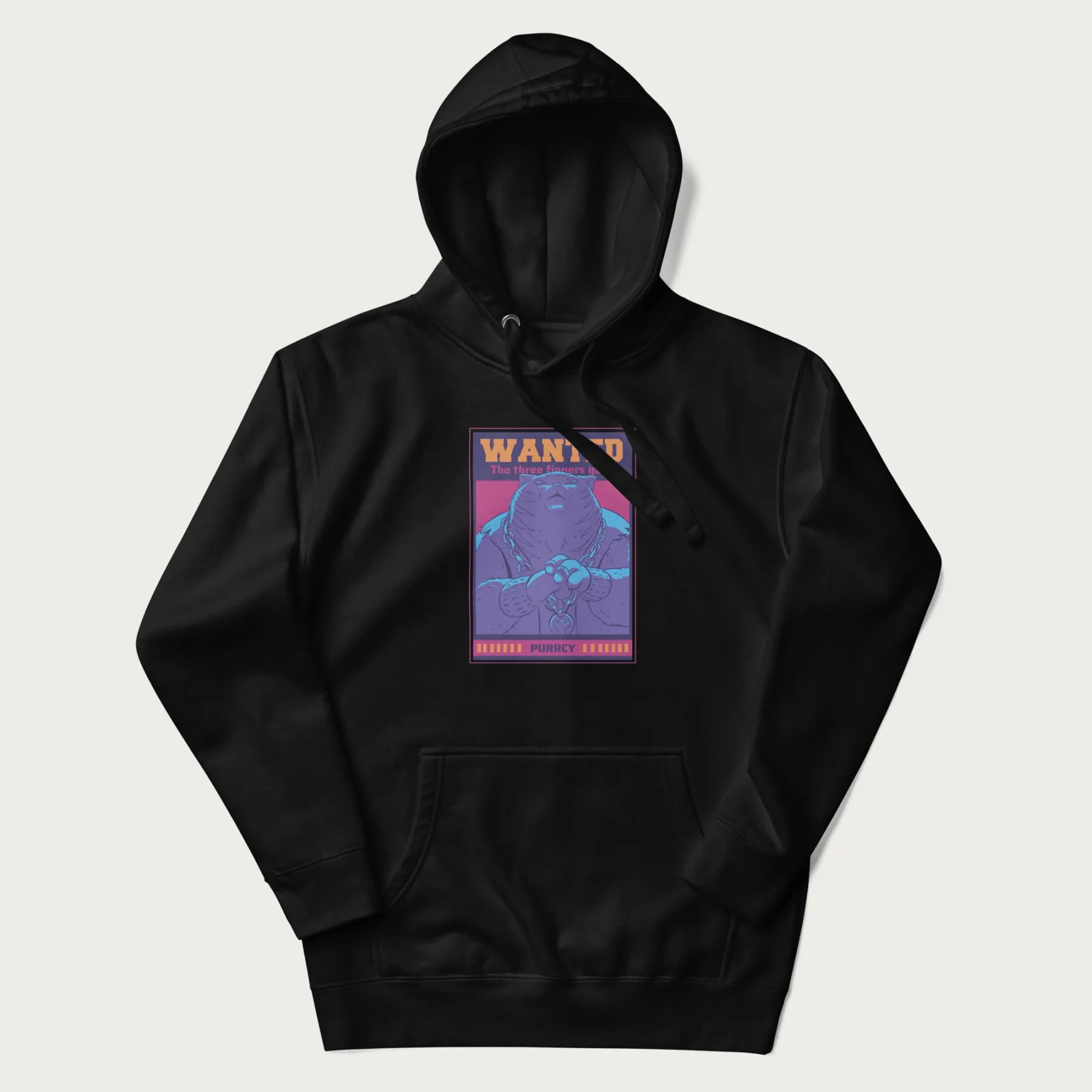 Purrcy 'Three Fingers Gang' Evil Cat Hoodie