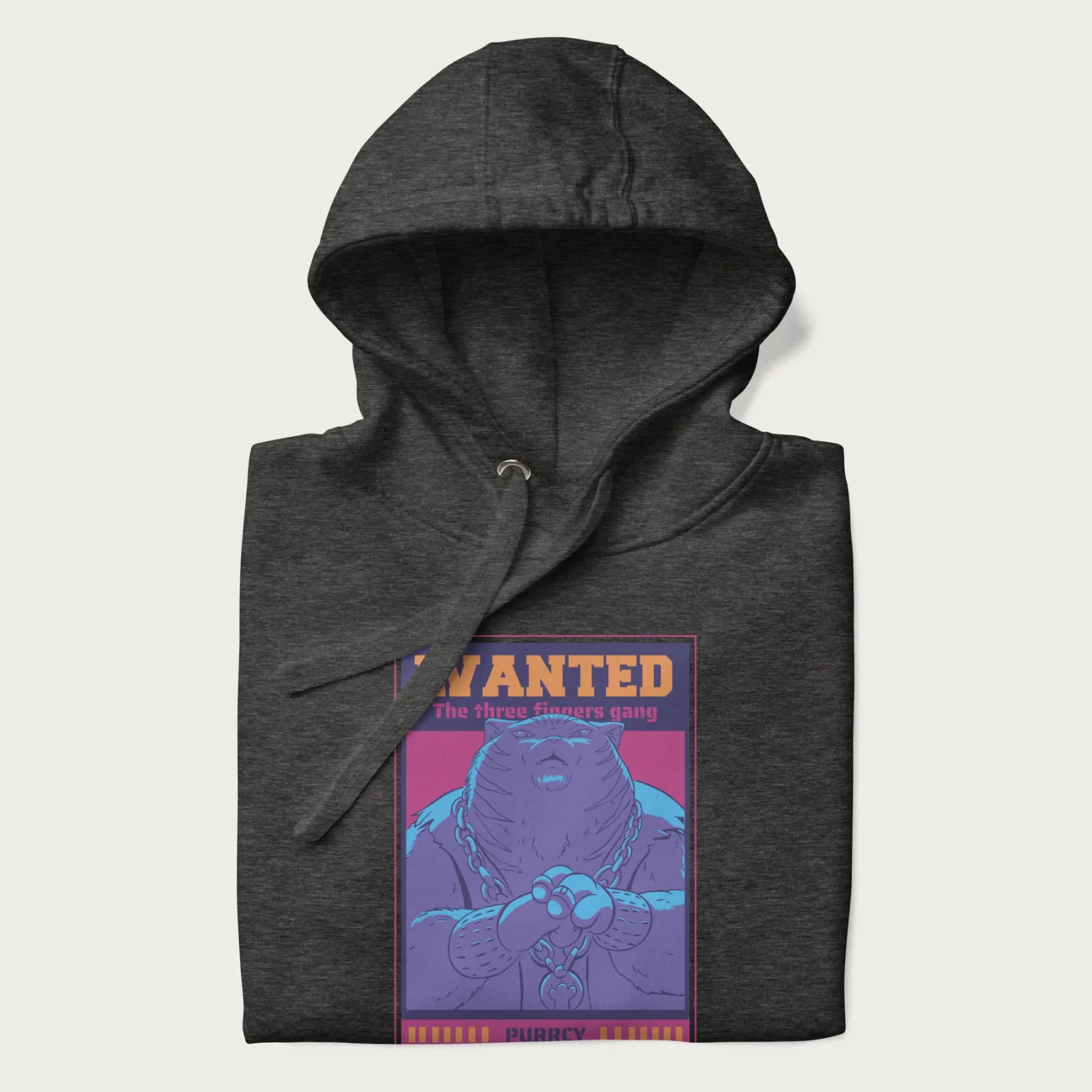 Purrcy 'Three Fingers Gang' Evil Cat Hoodie