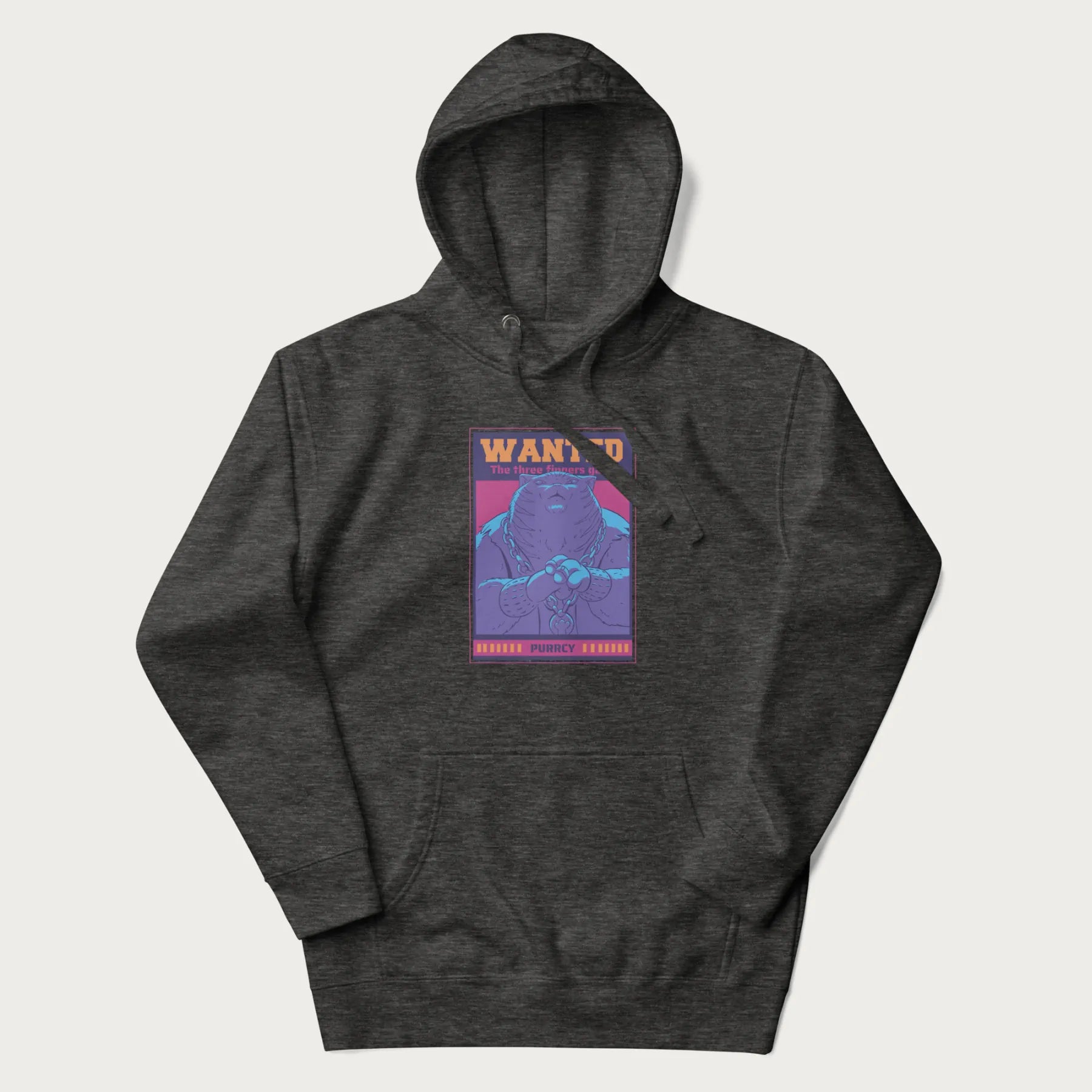 Purrcy 'Three Fingers Gang' Evil Cat Hoodie