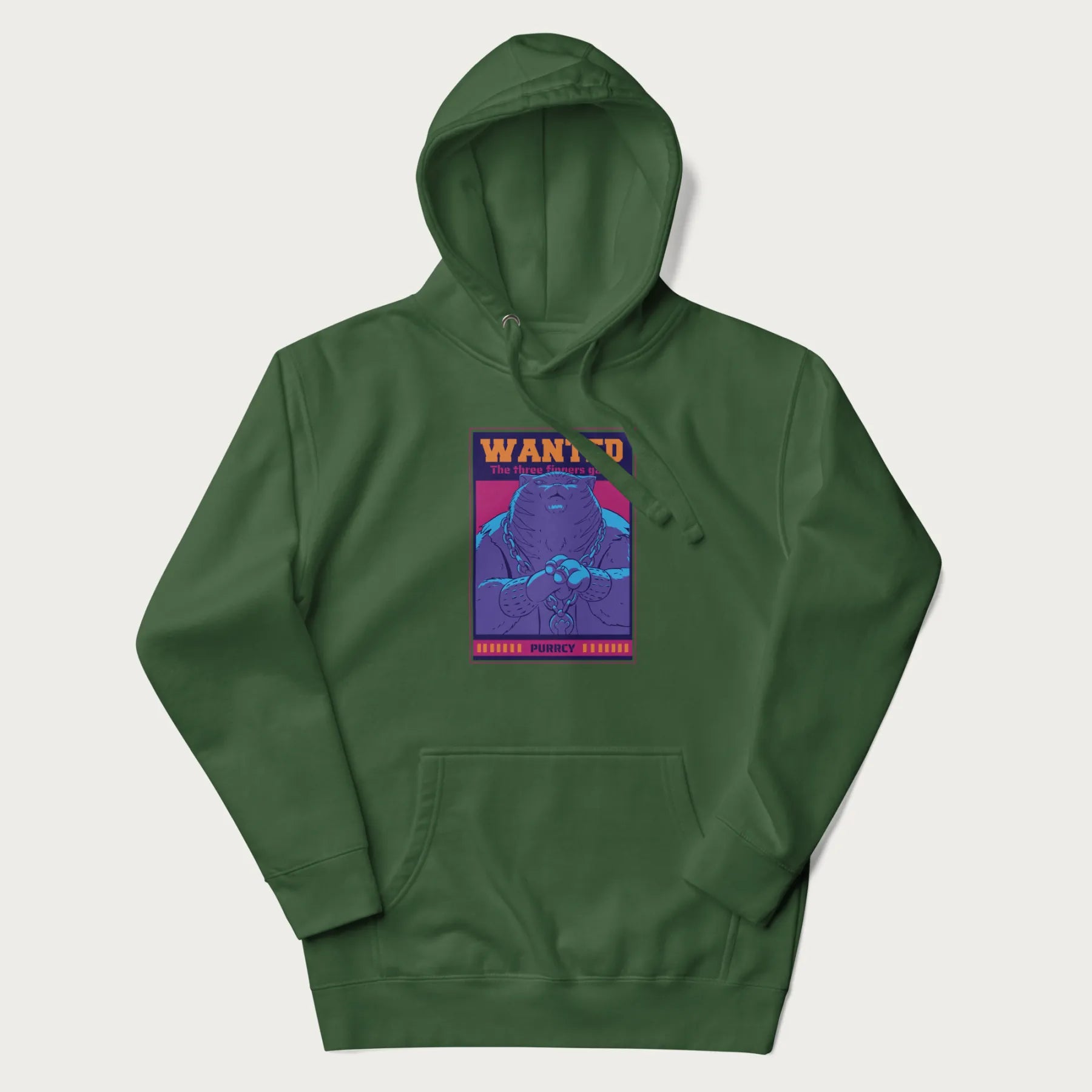 Purrcy 'Three Fingers Gang' Evil Cat Hoodie
