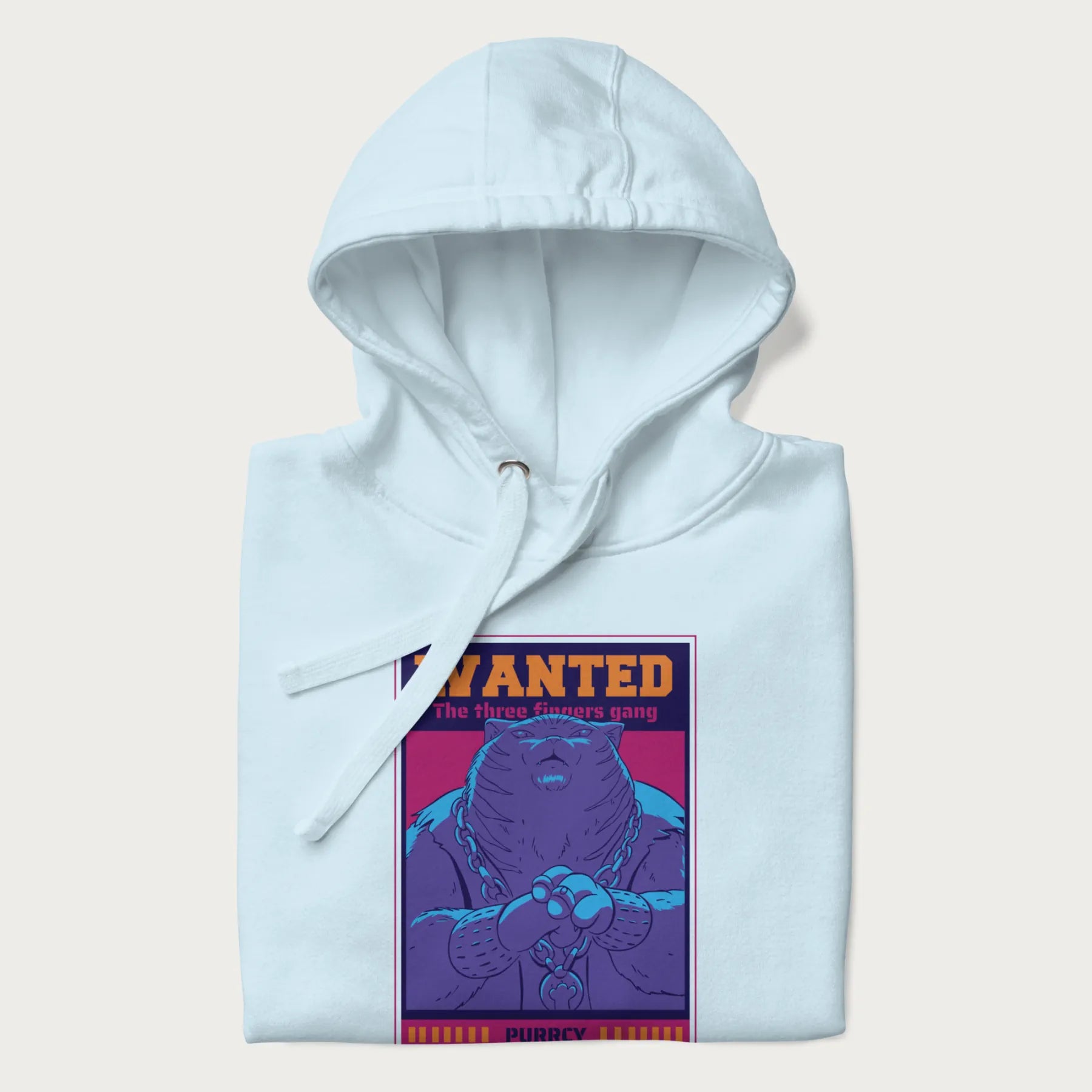 Purrcy 'Three Fingers Gang' Evil Cat Hoodie