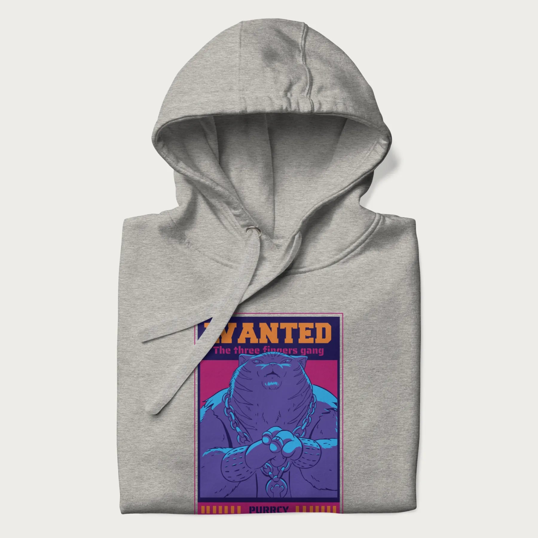 Purrcy 'Three Fingers Gang' Evil Cat Hoodie