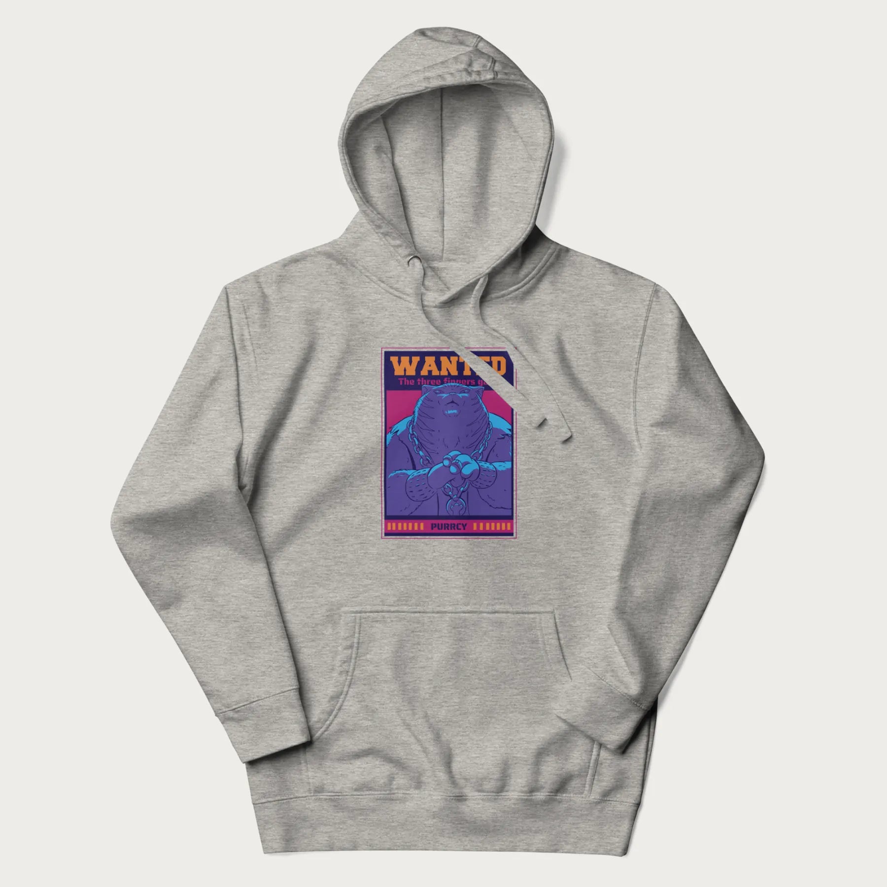Purrcy 'Three Fingers Gang' Evil Cat Hoodie