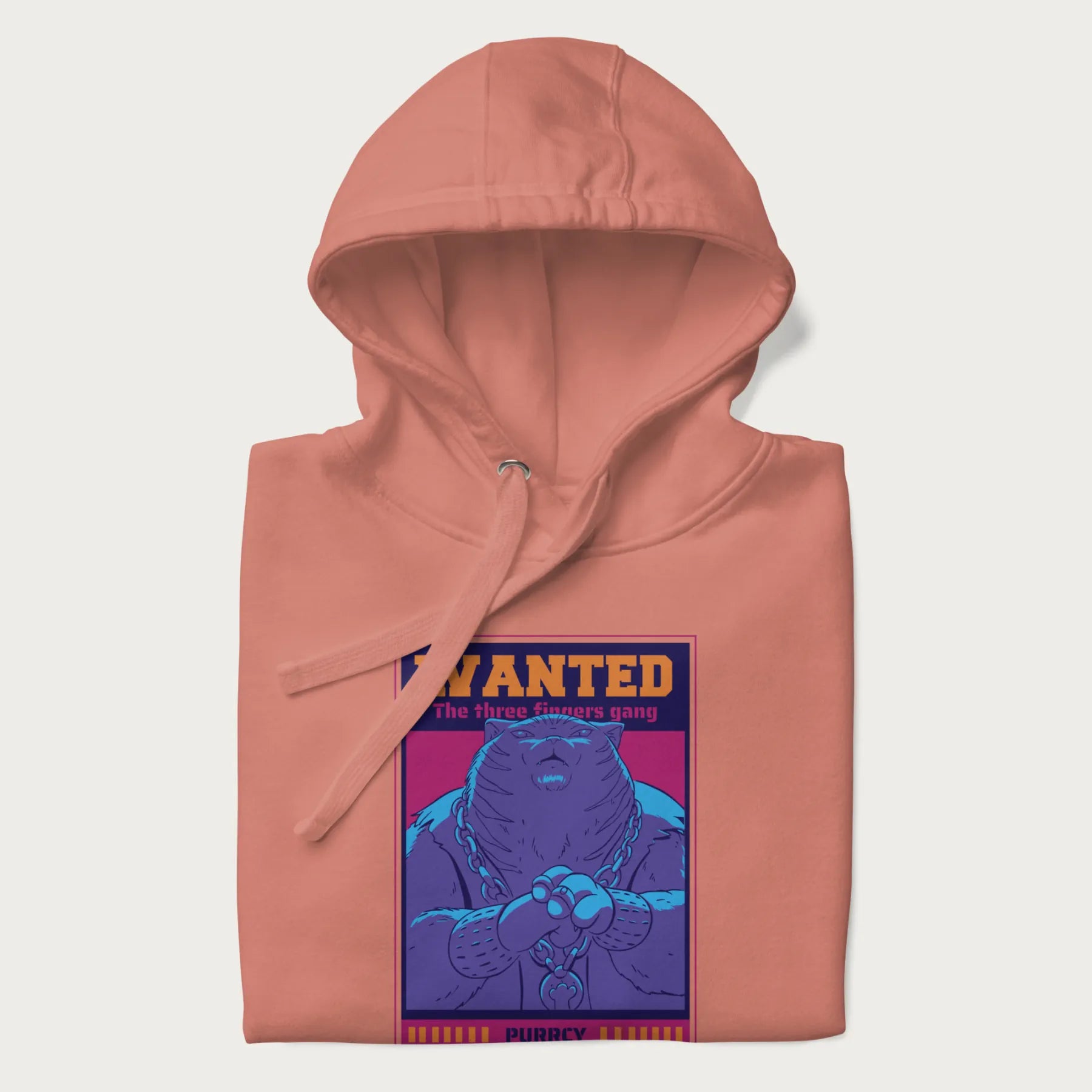 Purrcy 'Three Fingers Gang' Evil Cat Hoodie