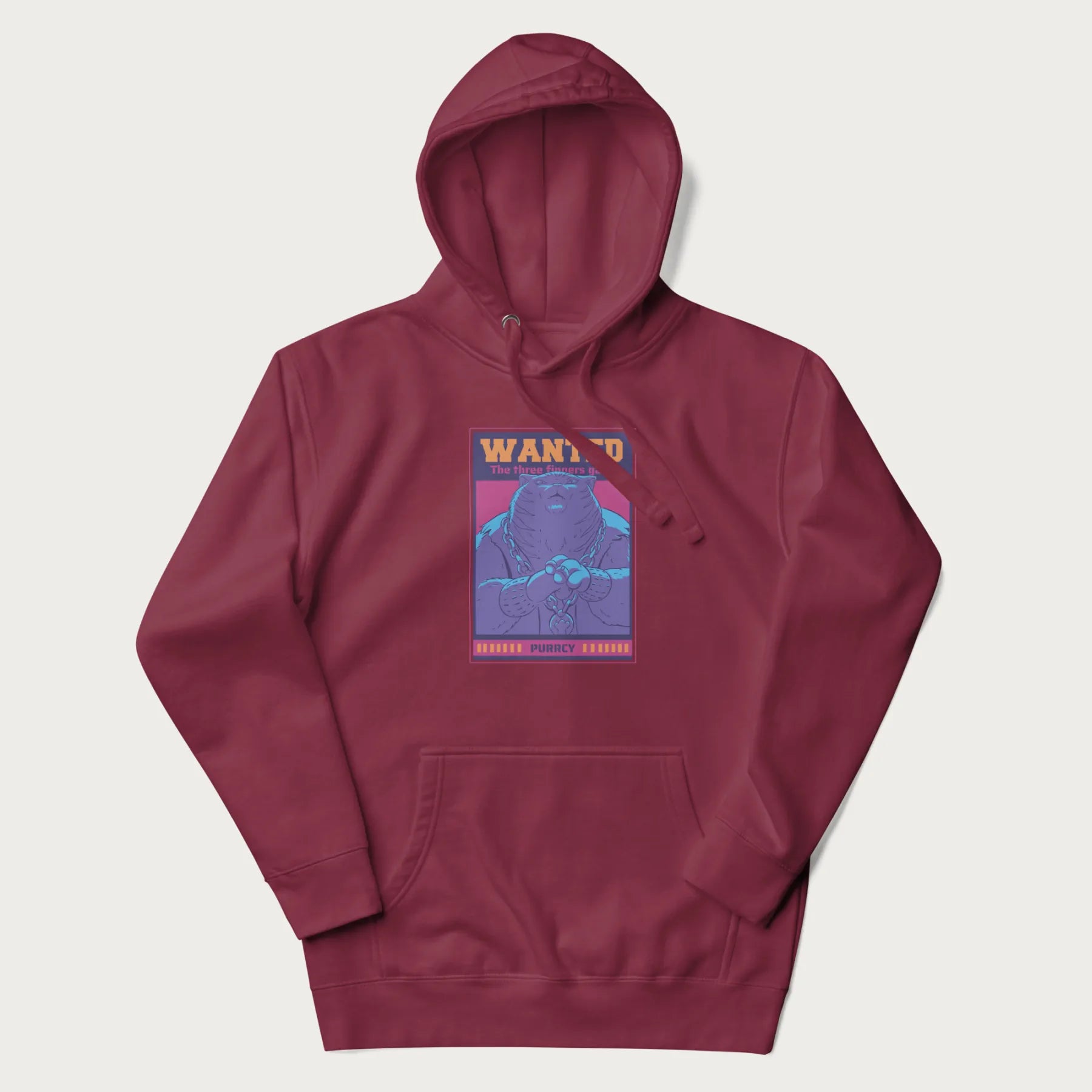 Purrcy 'Three Fingers Gang' Evil Cat Hoodie