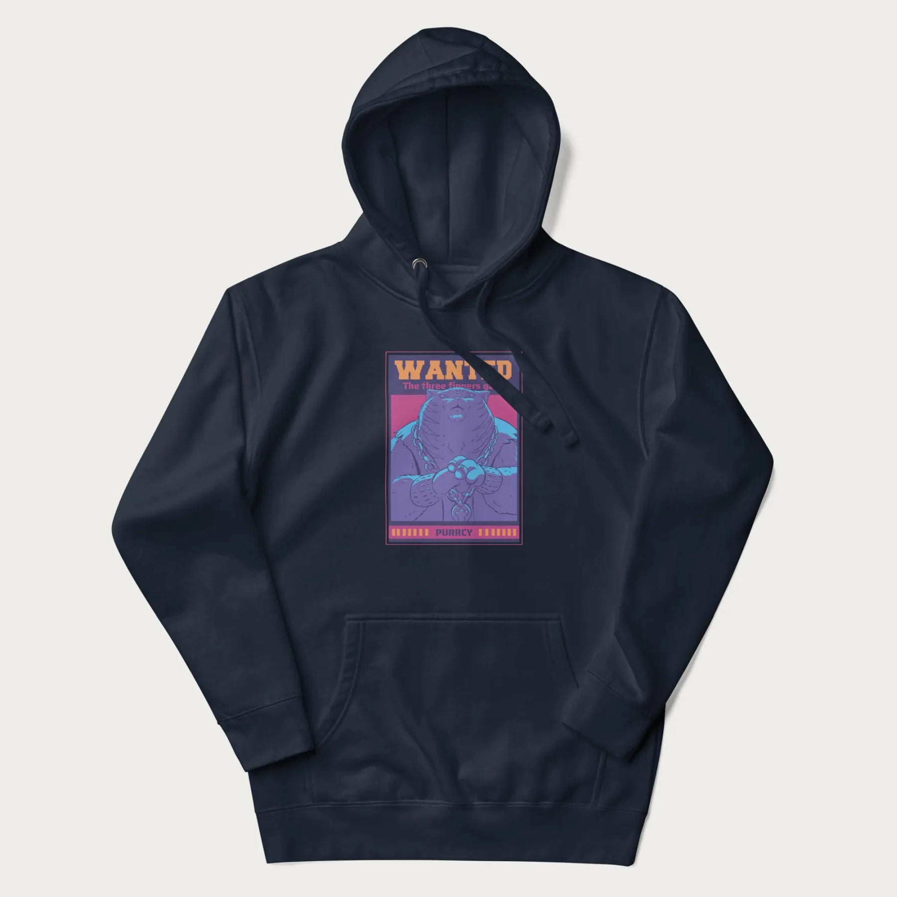 Purrcy 'Three Fingers Gang' Evil Cat Hoodie