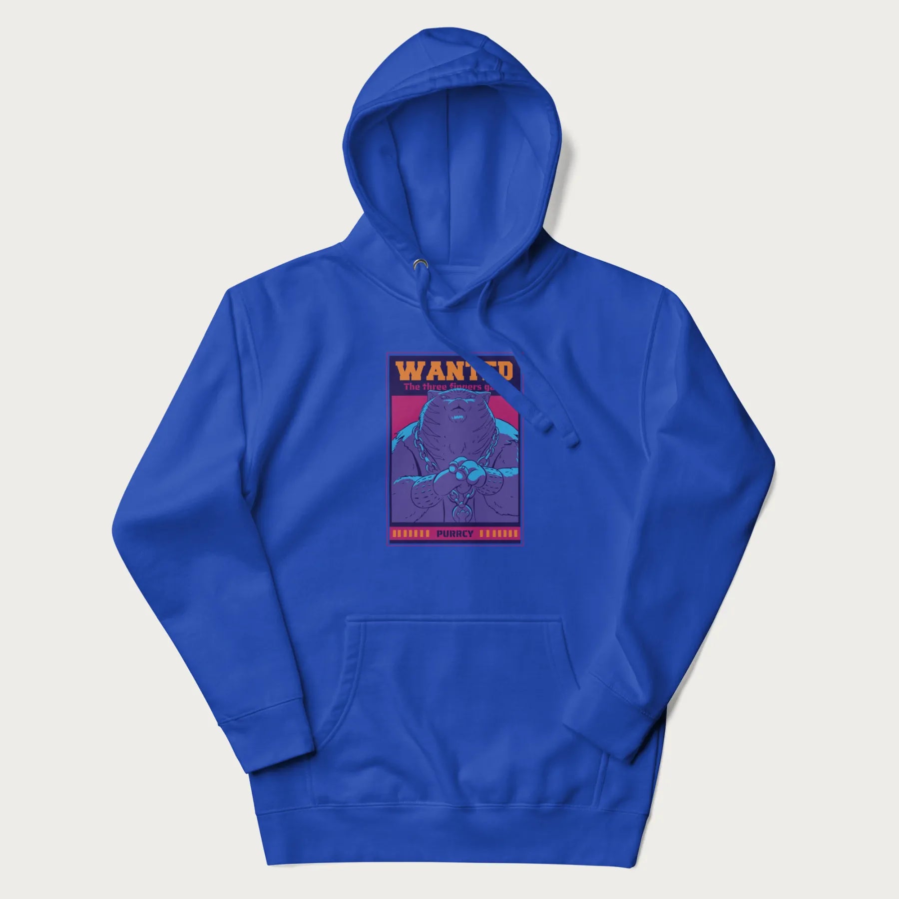 Purrcy 'Three Fingers Gang' Evil Cat Hoodie
