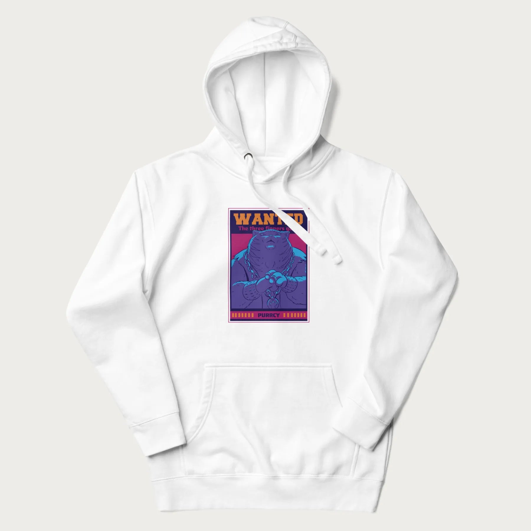 Purrcy 'Three Fingers Gang' Evil Cat Hoodie