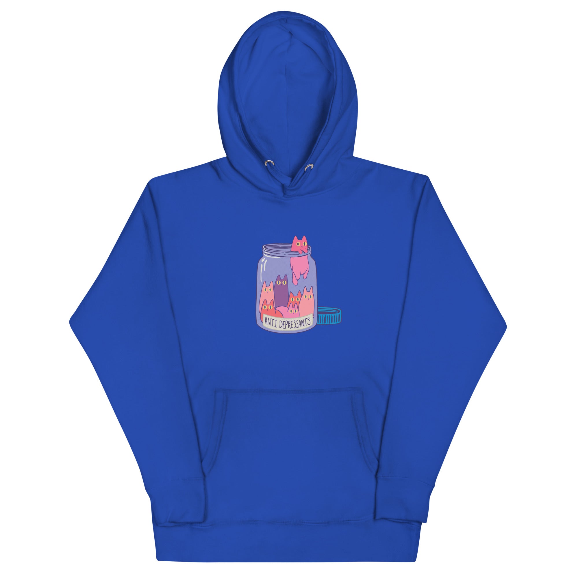 Anti-Depressants Cat Hoodie