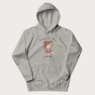 Light grey hoodie with a cute mushroom character and the text 'You Take Up So Mushroom in My Heart'.